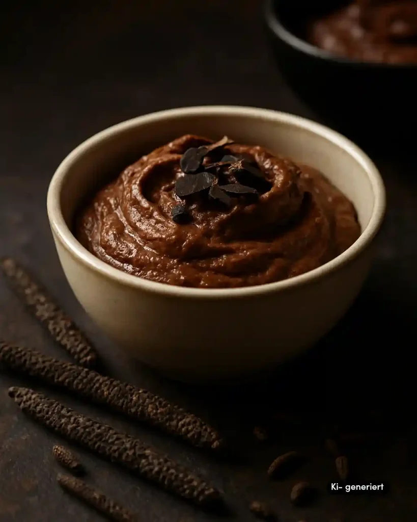 Schokoladenmousse mit Langen Pfeffer Kopie