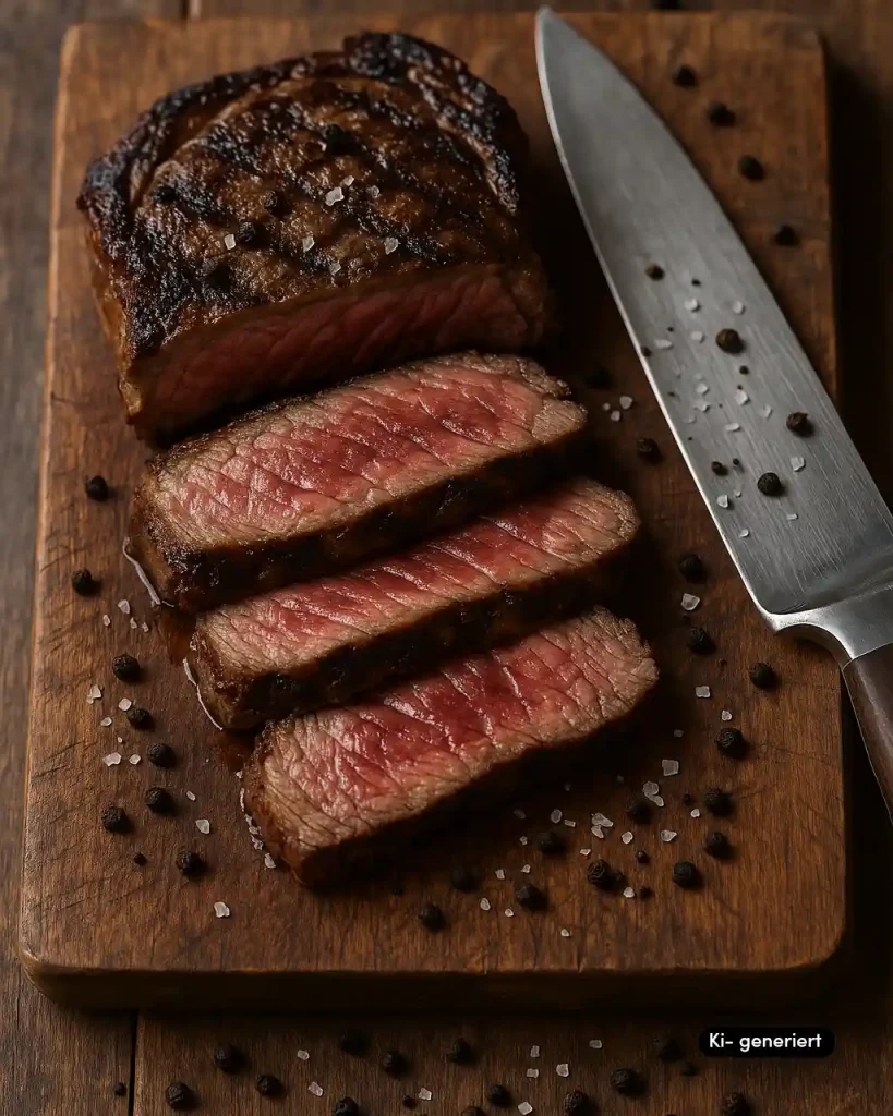 Steak mit Grapefruitpfeffer-Crunch Kopie