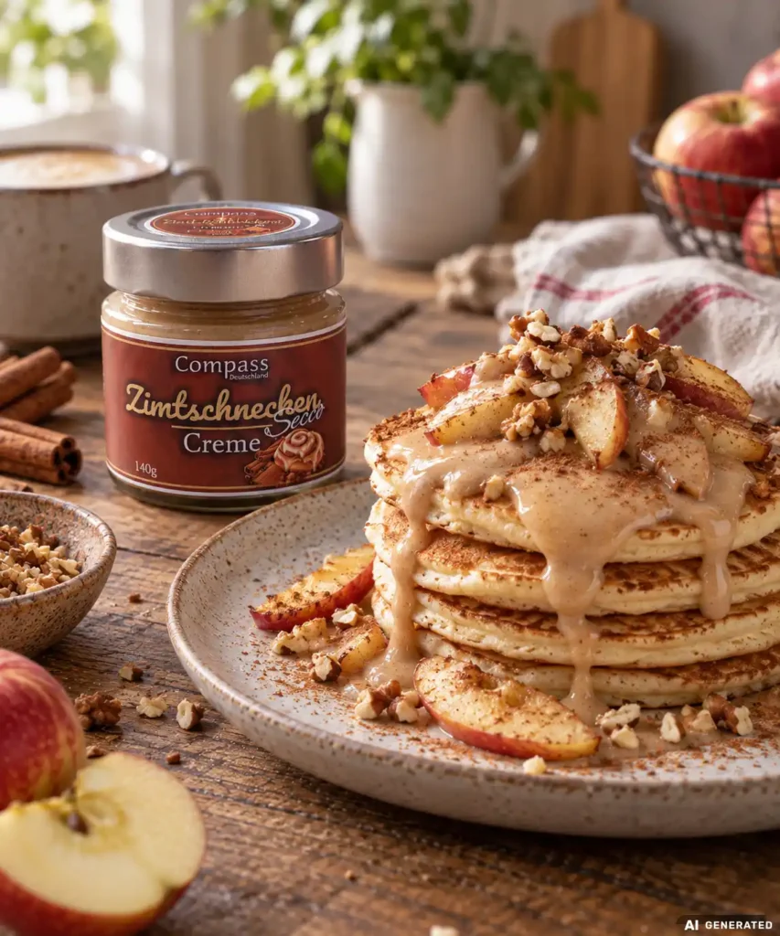 Zimtschnecken-Pancakes